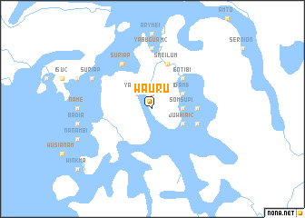 map of Wauru