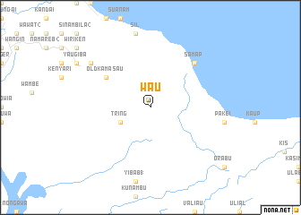map of Wau