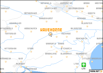 map of Wavehorne