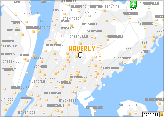 map of Waverly