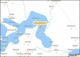 map of Wawabiri