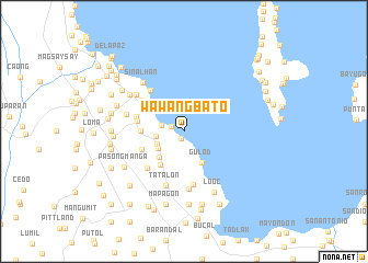 map of Wawang Bato