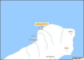 map of Wawarei