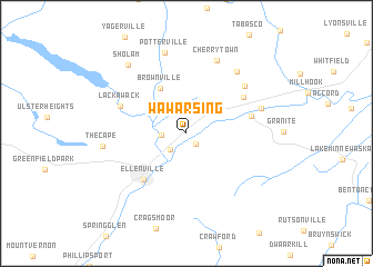 map of Wawarsing