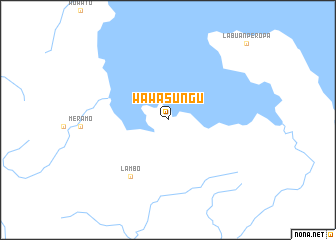 map of Wawasungu
