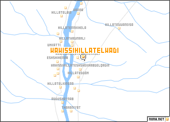 map of Wawissi Hillat el Wadi