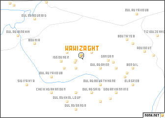 map of Wawizaght