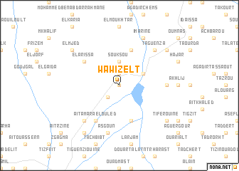 map of Wawizelt