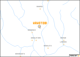 map of Wawotobi