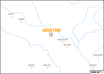 map of Wawotobi