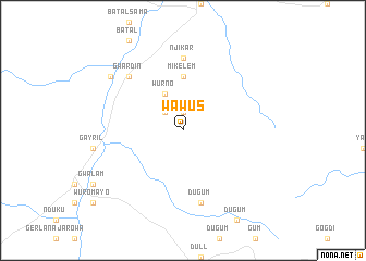 map of Wawus