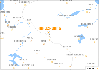 map of Wawuzhuang