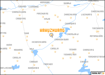 map of Wawuzhuang