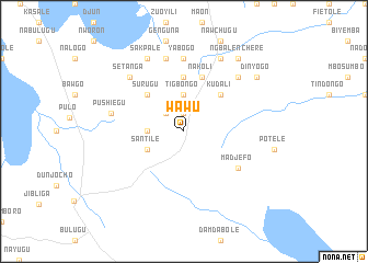 map of Wawu