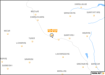 map of Wawu