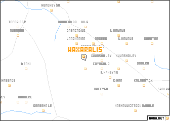 map of Waxaralis