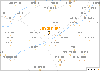map of Wayalguen