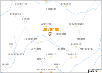 map of Wayanba