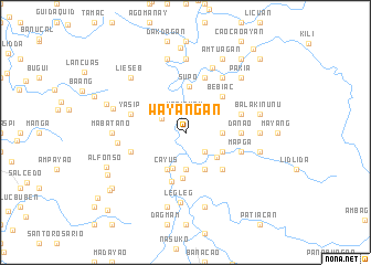 map of Wayangan