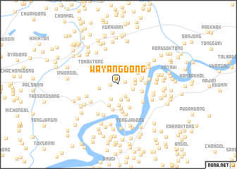 map of Wayang-dong