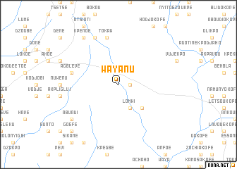 map of Wayanu