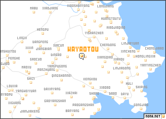 map of Wayaotou