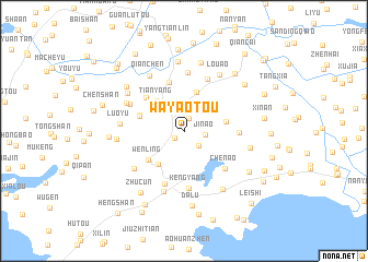 map of Wayaotou