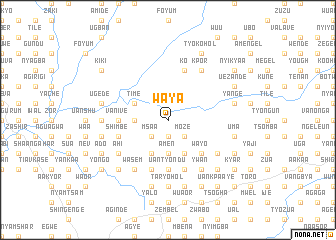 map of Waya