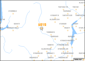 map of Waya