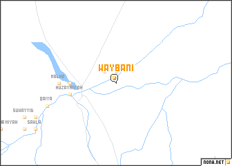 map of Waybānī