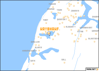 map of Wayb Ḩawf