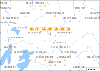 map of Wayenga Wongowongo