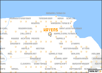 map of Wayens