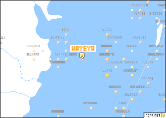 map of Wayeya