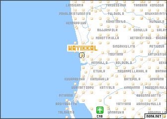 map of Wayikkal