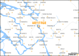 map of Wayitnge