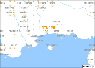 map of Waylapa