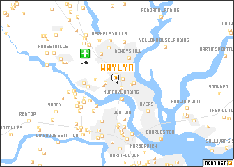 map of Waylyn