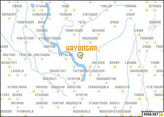 map of Wayongan