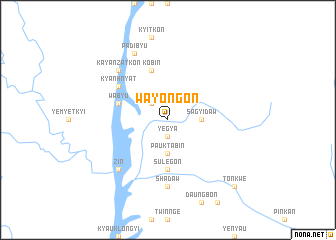 map of Wayongon