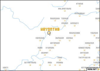 map of Wayontha
