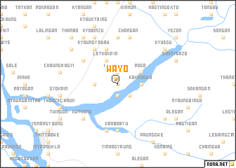 map of Wayo