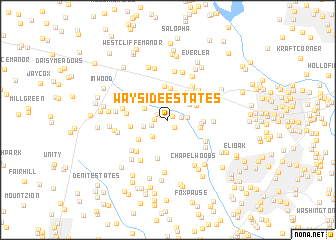 map of Wayside Estates