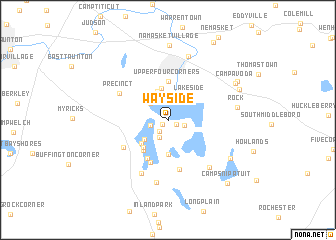 map of Wayside