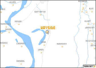 map of Wayside