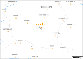 map of Wayton