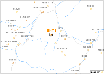 map of Wayt