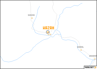 map of Wazah