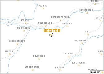 map of Wazitan