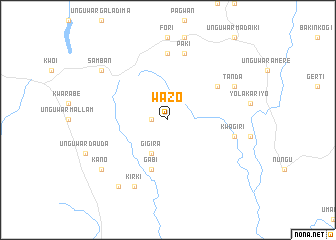 map of Wazo